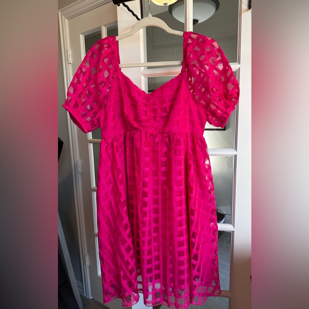 Hot Pink Dress